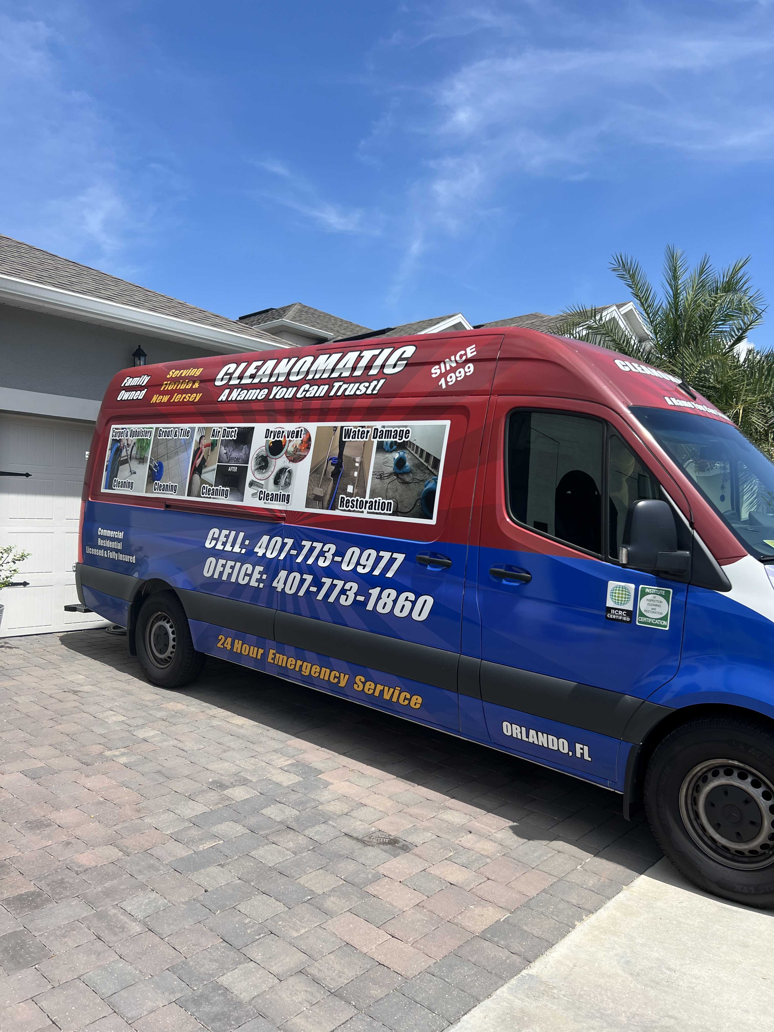 Cleanomatic Truck